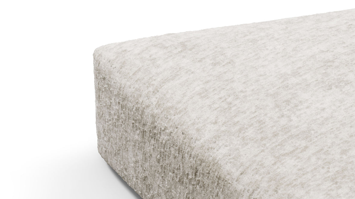 On the Rocks - On the Rocks Module, Seat Section 3, Dove Textured Chenille