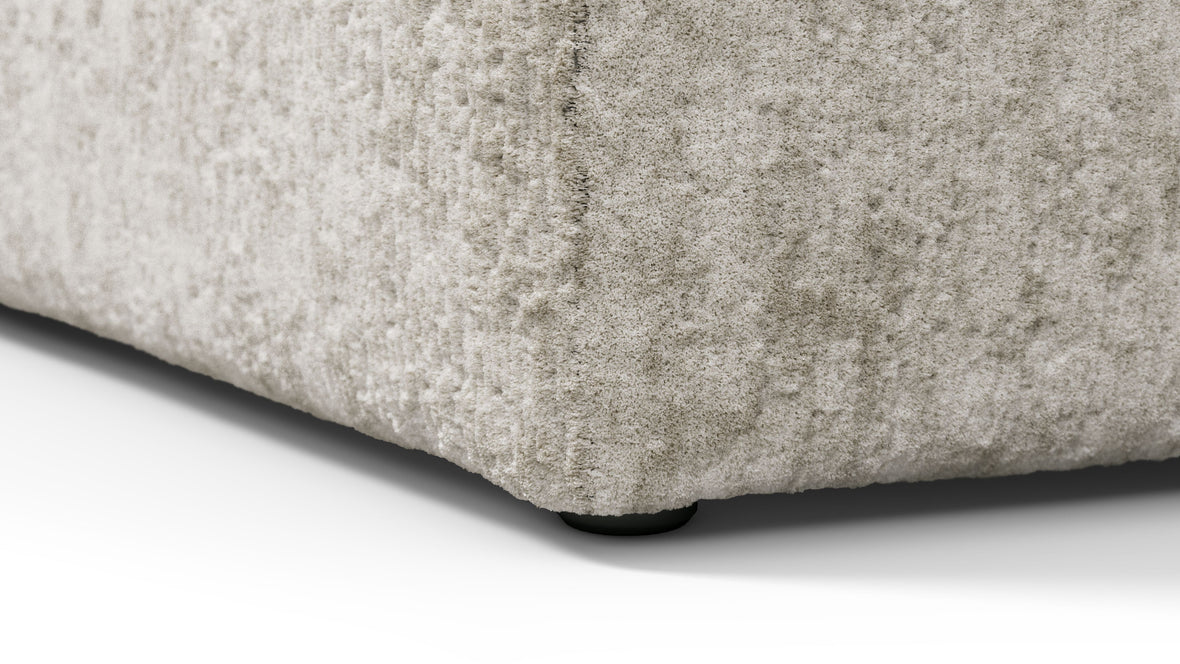 On the Rocks - On the Rocks Module, Seat Section 3, Dove Textured Chenille