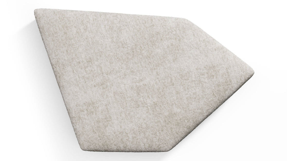 On the Rocks - On the Rocks Module, Seat Section 3, Dove Textured Chenille