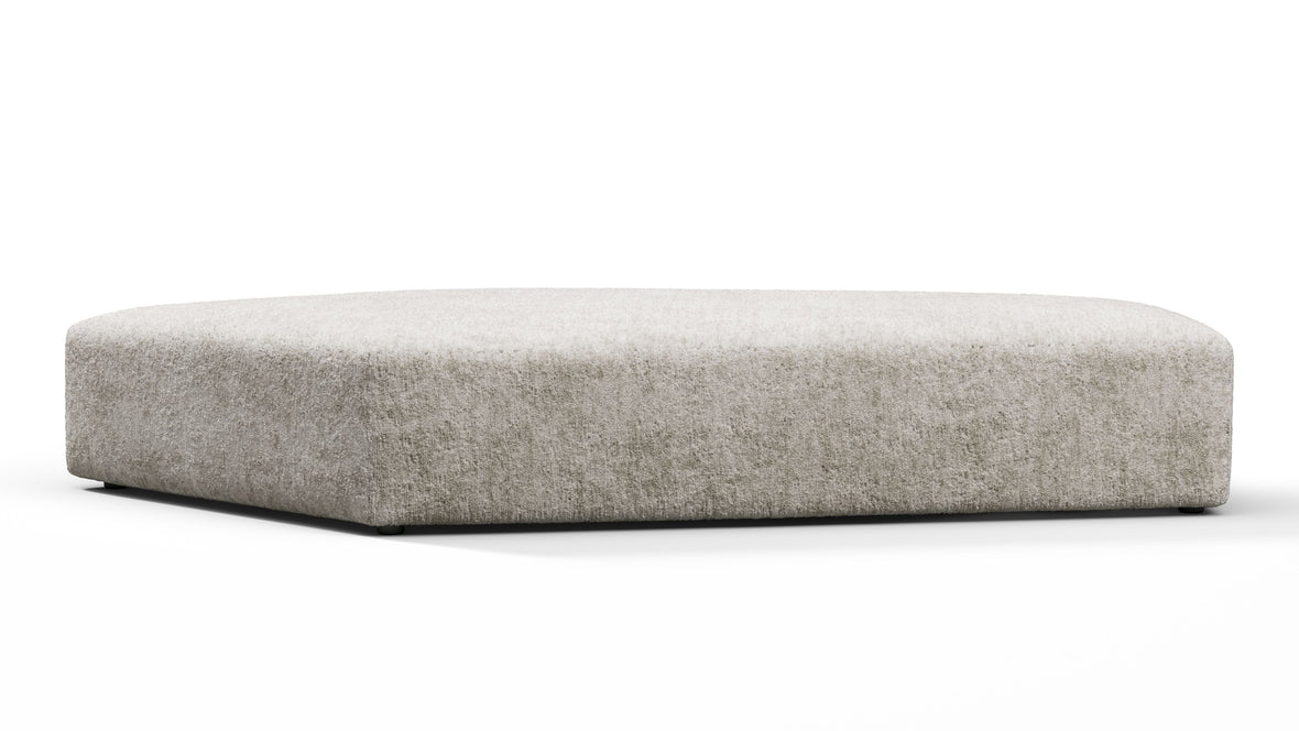 On the Rocks - On the Rocks Module, Seat Section 1, Dove Textured Chenille