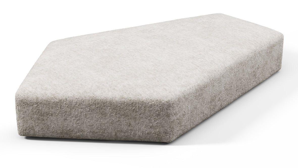 On the Rocks - On the Rocks Module, Seat Section 1, Dove Textured Chenille