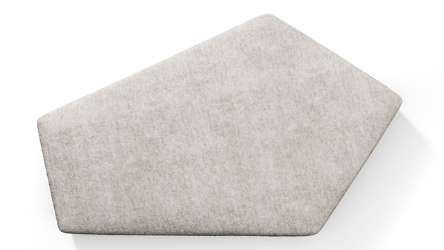 On the Rocks - On the Rocks Module, Seat Section 1, Dove Textured Chenille