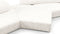 On the Rocks - On the Rocks Sofa, Five Seater, White Textured Chenille