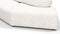 On the Rocks - On the Rocks Sofa, Five Seater, White Textured Chenille