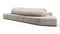 On the Rocks - On the Rocks Sofa, Large Corner, Dove Textured Chenille