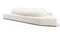 On the Rocks - On the Rocks Sofa, Large Corner, White Textured Chenille