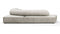On the Rocks - On the Rocks Sofa, Left Corner, Dove Textured Chenille