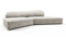 On the Rocks - On the Rocks Sofa, Small, Dove Textured Chenille