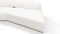 On the Rocks - On the Rocks Sofa, Small, White Textured Chenille