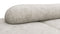 On the Rocks - On the Rocks Sofa, Three Seater, Left, Dove Textured Chenille