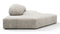 On the Rocks - On the Rocks Sofa, Three Seater, Left, Dove Textured Chenille
