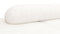 On the Rocks - On the Rocks Sofa, Three Seater, Left, White Textured Chenille