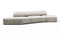 On the Rocks - On the Rocks Sofa, Three Seater, Right, Dove Textured Chenille