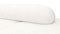 On the Rocks - On the Rocks Sofa, Three Seater, Right, White Textured Chenille