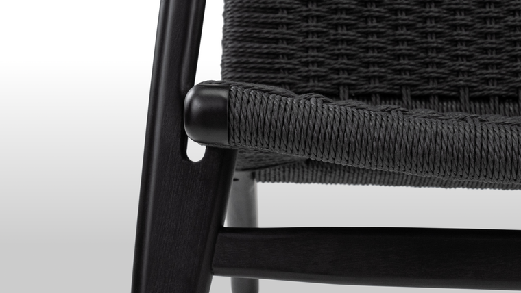 EXPERTLY CRAFTED | Robust hand-woven paper cord seat and backrest softens the look of the durable wooden frame. Made from high quality natural materials, this chair is made for longevity.
