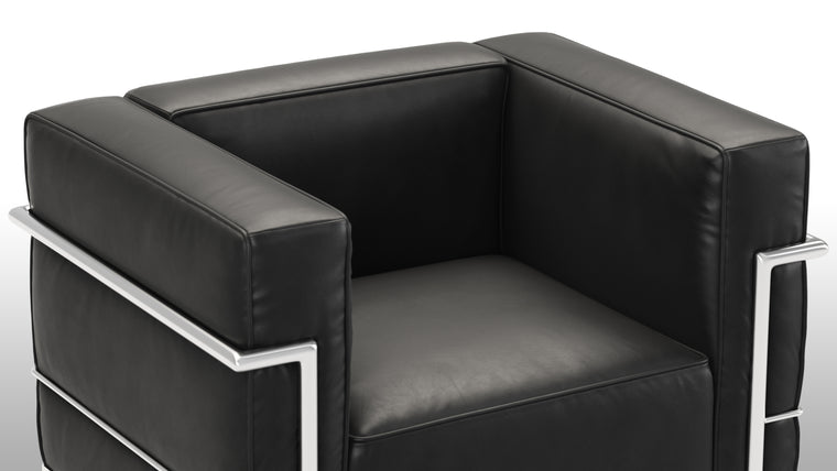 Cloud like comfort|The Grand Modele Armchair begs you to make yourself comfortable in its plump cushions, which gently cradle you and impart an ethereal experience to any living space. Welcome to heaven on earth.

