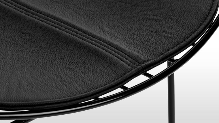 SEATING RESHAPED | Gentle curves and clean lines play beautifully together to create this modern masterpiece. Feature in your dining space, or use as a smart office chair.
