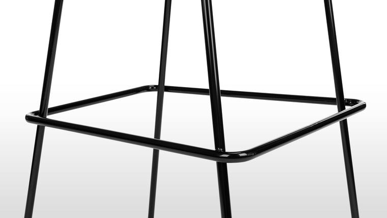 ARTFULLY INDUSTRIAL | Featuring a classic mid-century design and supportive back, the Bertie Bar Chair strikes the perfect balance between fashion and function. 
