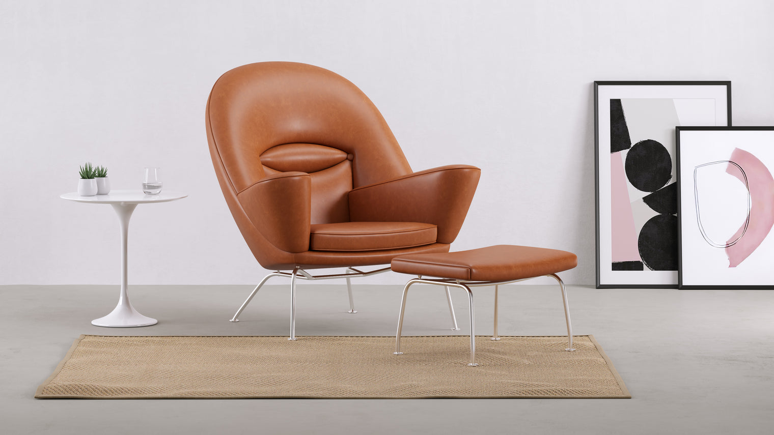 Perfect Pairing|Introducing the Oslo Ottoman, a perfect companion to the Oslo Chair, designed to elevate your lounging experience to new heights. Immerse yourself in comfort and style with this exquisite piece of furniture.
