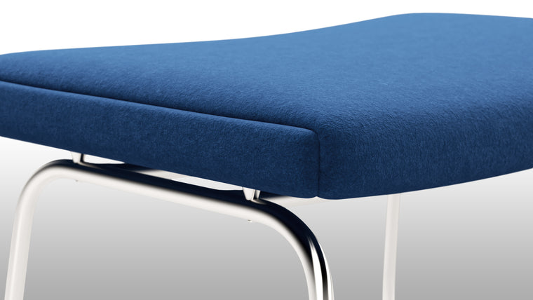 Luxe Materials|The Oslo Ottoman features a sleek and contemporary design that seamlessly complements the Oslo Chair. Crafted with meticulous attention to detail, it boasts exceptional craftsmanship and high-quality materials, ensuring durability and longevity.
