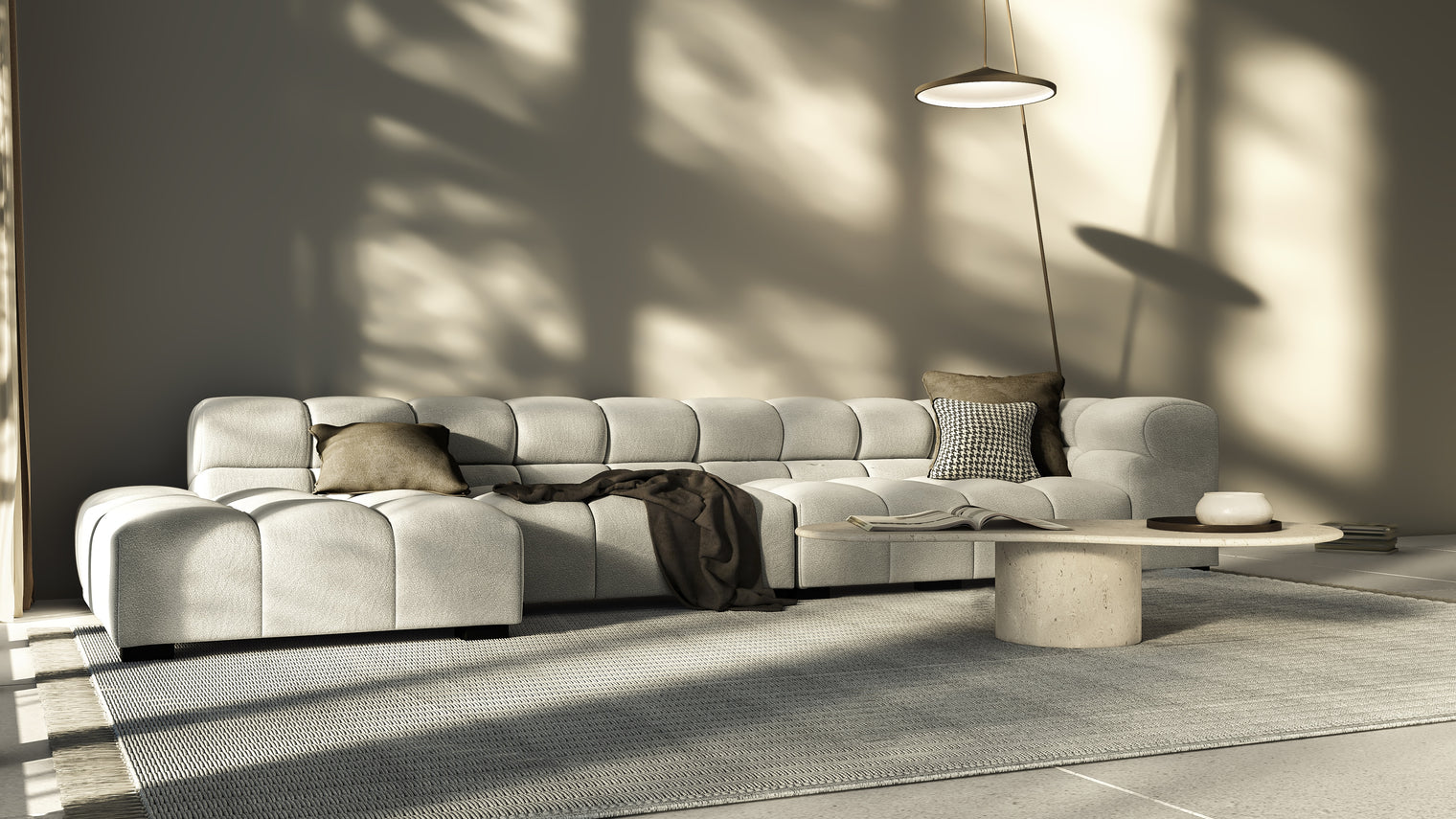 STYLISH SILHOUETTE | Striking the perfect balance between relaxed and refined, the hallmarks of the Tufty are its restrained curves and contours. Equally at home in contemporary and retro settings, this versatile piece will draw the eye and invite you in.
