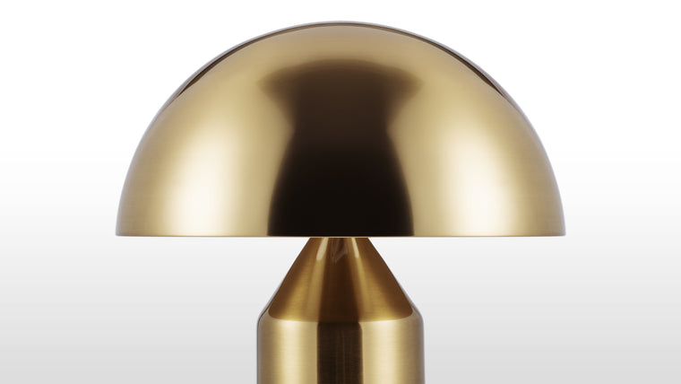 STATEMENT ILLUMINATION | This recognizable modern classic, whilst striking, is also surprisingly versatile. Feature on a side table or nightstand as a reading lamp, perch on your desk, or use to style up a sideboard.
