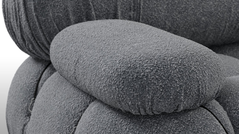 Infinite Possibilities|The generous form and soft shapes create a sofa that begs to be sat on, and the sectional design of the Bellini creates endless possibilities. Inspired by the spirit of lounging and socializing, the Bellini is truly a shape-shifter, adapting to every space and need.
