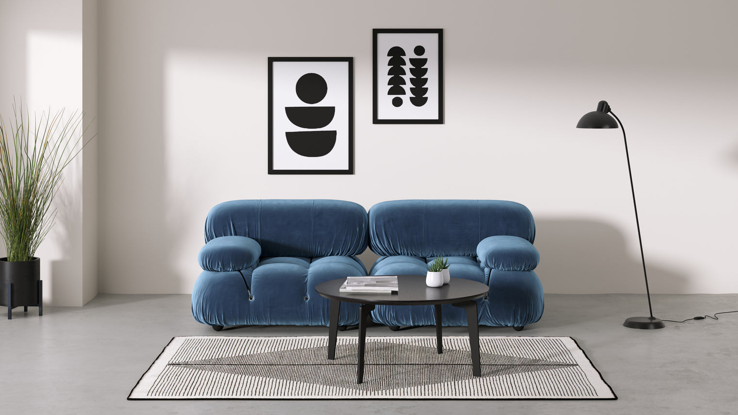 Stylish Sectional | With the Bellini’s sectional design, you can create a sofa that suits your space. The soft curves of each carefully crafted cushion create a luxurious and comfortable seat for the ultimate in stylish comfort.
