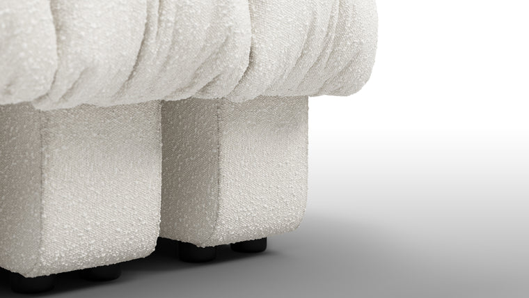 Endlessly Adaptable | The DS 600 Sofa is not simply a piece of furniture; it is an architectural marvel that transforms any living space into a canvas of creativity. Its modular design allows for limitless configurations, enabling you to create a seating arrangement tailored to your unique needs and personal style. Each module seamlessly connects to the next, offering an endless array of possibilities for customization and adaptability.
