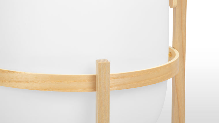 Radiant Ambiance | Experience the magic of soft, diffused light with the Cierra Table Lamp. Its opal-shaped glass shade creates a warm and inviting glow that bathes your space in a soothing ambiance. Whether you're unwinding after a long day, entertaining guests, or simply need to focus on a task, this lamp's radiant illumination provides the perfect lighting solution for every occasion.
