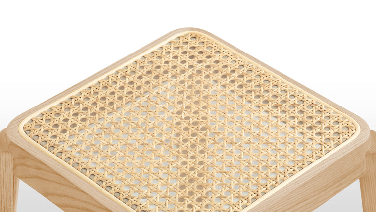 Quality Materials | The counter stool features a beautifully handwoven square rattan seat, a testament to artisanal craftsmanship. The rattan seat not only adds a touch of rustic sophistication but also offers a comfortable and breathable seating experience, making it ideal for long conversations or quick meals at your counter or kitchen island.
