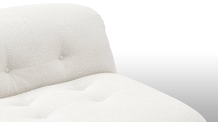 STYLISH LOUNGING | Informal yet undeniably stylish in appearance, you can also count on the quality of this iconic piece. Made with the highest grade materials, the Soriana collection is finished by hand to ensure that each stitch and button is applied with perfection.
