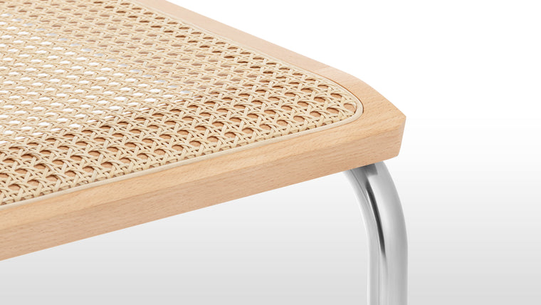 Cantilever Form | Beyond its aesthetic appeal, the Freya Chair offers practicality and versatility. Its timeless design and ergonomic shape make it suitable for various settings, whether as a dining chair, a statement piece in a living room, or as a functional seating option in an office or workspace. Its ability to effortlessly blend into any interior style is a testament to its enduring appeal.
