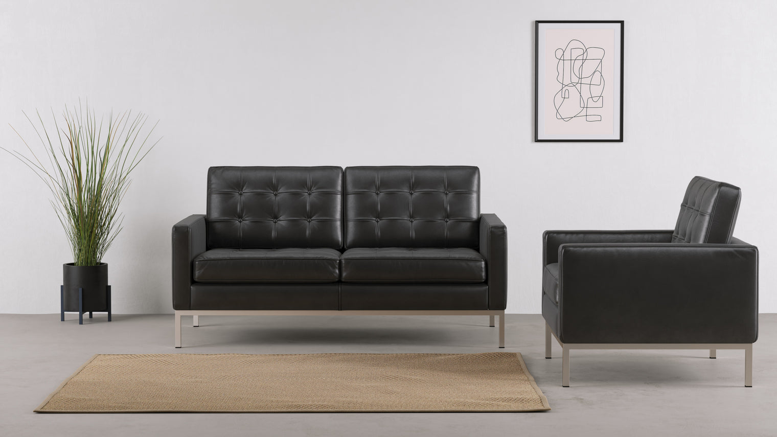 TIMELESS MODERNISM | The Florence Chair embodies the essence of mid-20th-century modernism. Its clean lines, balanced proportions, and meticulous attention to detail make it an enduring symbol of design sophistication.
