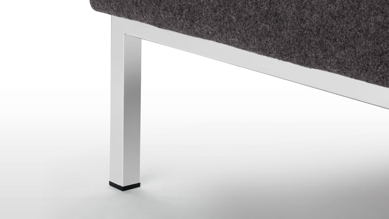 VERSATILE DESIGN | Designed to complement a range of interior styles, the Florence Ottoman is as at home in a contemporary living room as it is in a corporate office setting. Its adaptable design and understated elegance make it a versatile choice for various spaces.

