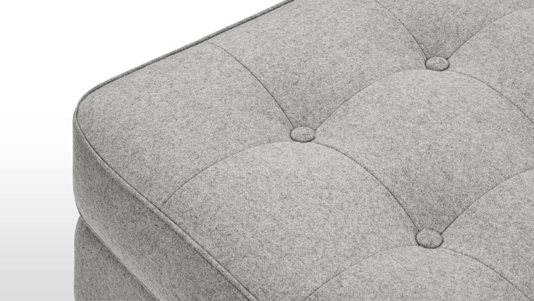 VERSATILE DESIGN | Designed to complement a range of interior styles, the Florence Ottoman is as at home in a contemporary living room as it is in a corporate office setting. Its adaptable design and understated elegance make it a versatile choice for various spaces.
