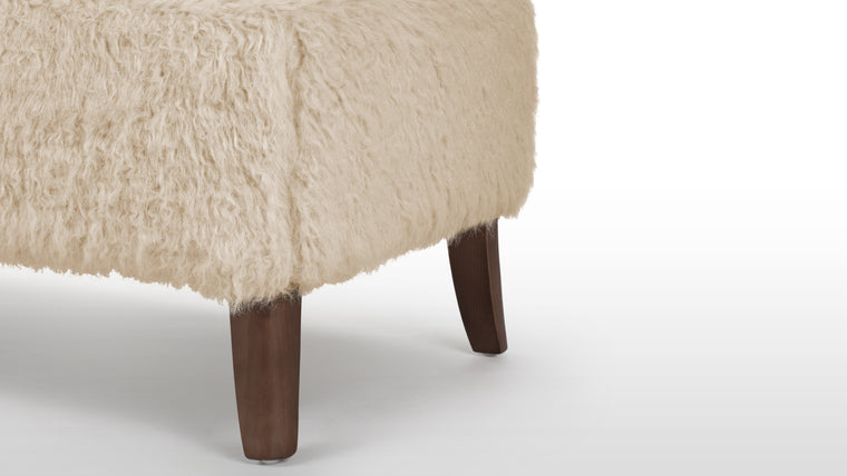 Quality Build | Crafted with a lavish walnut frame and legs, the Cabana Ottoman exudes durability and stability. Its superior construction guarantees long-lasting performance, making it a valuable investment for years to come.
