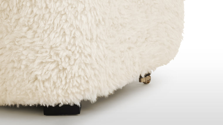 Elegance and Support | This ottoman's sleek and sturdy design, coupled with its sumptuous cushioning, guarantees an unparalleled level of support and luxury. Pair it with the Tired Man Chair for a complete relaxation ensemble that exudes elegance and comfort.
