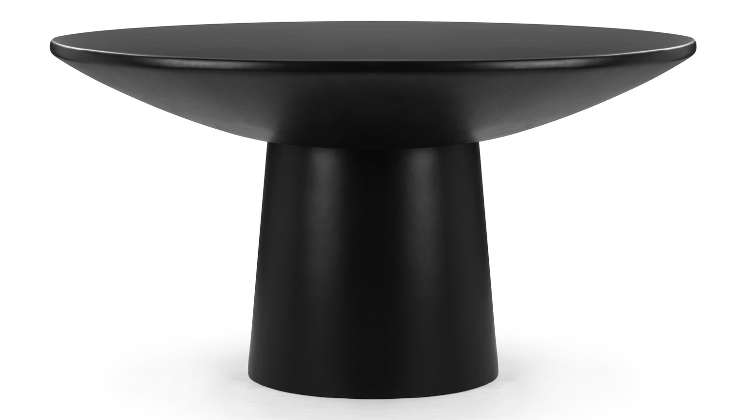 Sota - Sota Dining Table, Black Concrete
