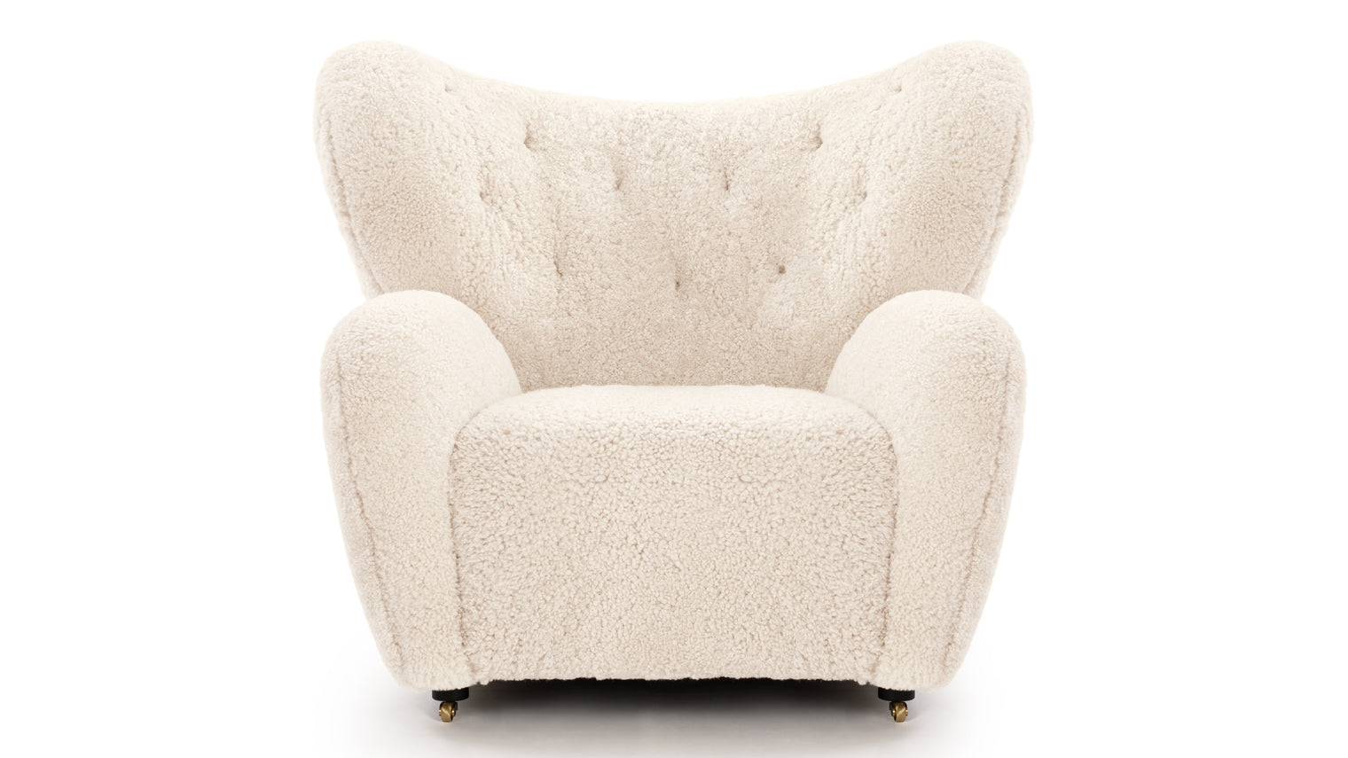 Tired Man - Tired Man Chair, Natural Luxe Sheepskin