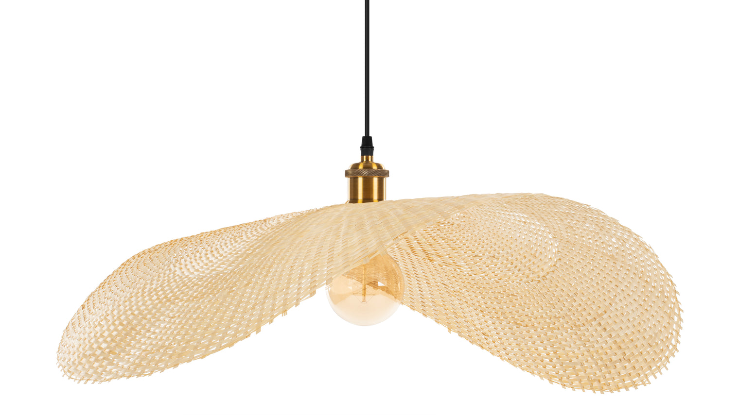 Celebrating Simplicity | Whether illuminating a cozy corner or enhancing a dining area, the gentle glow emitted by the woven shades creates an inviting atmosphere perfect for relaxation and socializing.
