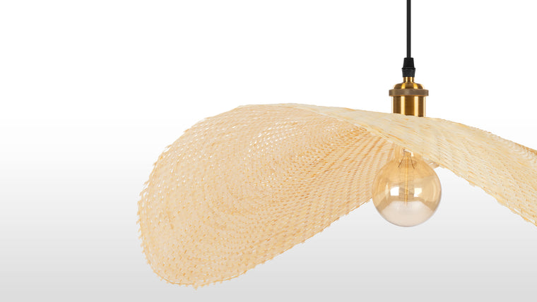 Two Sizes, Infinite Possibilities | Available in two sizes, the Osku lights offer versatility in both design and functionality. Whether hung individually for a subtle focal point or grouped together to create captivating configurations, they adapt seamlessly to any setting, allowing for endless possibilities in lighting arrangements.
