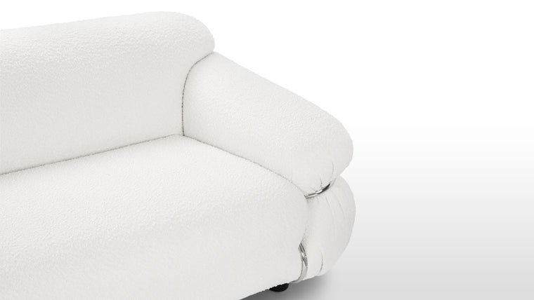 ICONIC DESIGN | With its sumptuous cushions and ergonomic design, the Sesann Sofa offers a luxurious seating experience. Sink into the plush cushions and experience the perfect balance of comfort and support. The thoughtfully chosen upholstery adds a touch of sophistication and invites you to indulge in its tactile beauty.
