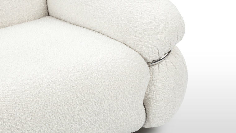 SOPHISTICATED COMFORT | Elevate your relaxation experience with the Sesann Armchair. Revel in the perfect harmony of style and comfort, as this masterpiece invites you to enjoy a moment of luxury and tranquility in your living space.
