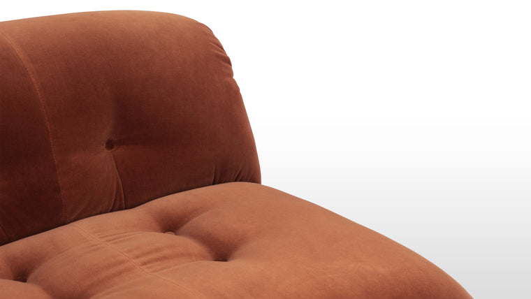 STYLISH LOUNGING | Informal yet undeniably stylish in appearance, you can also count on the quality of this iconic piece. Made with the highest grade materials, the Soriana collection is finished by hand to ensure that each stitch and button is applied with perfection.
