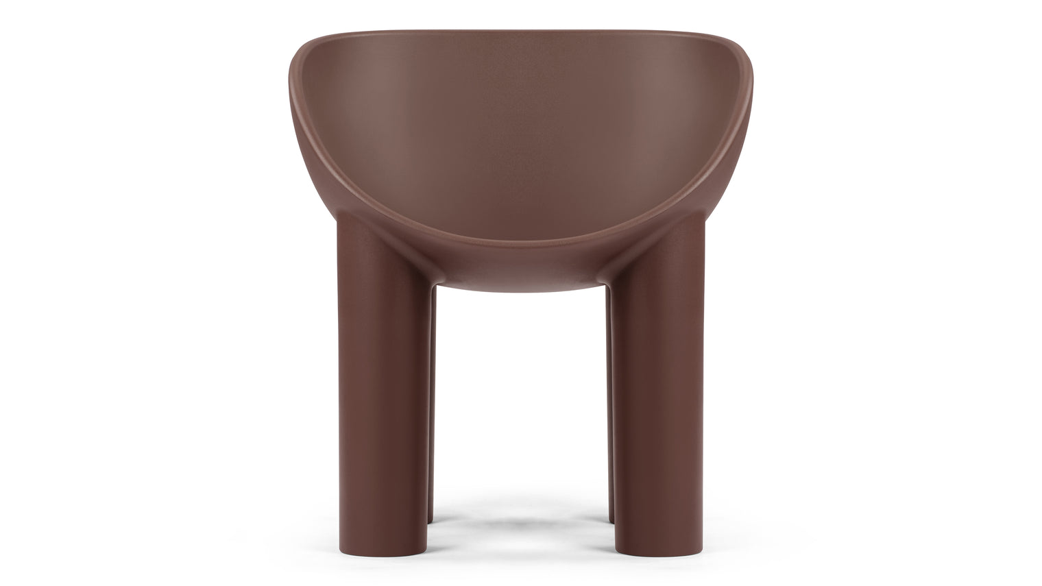 Roly Poly - Roly Poly Indoor/Outdoor Dining Chair, Chocolate