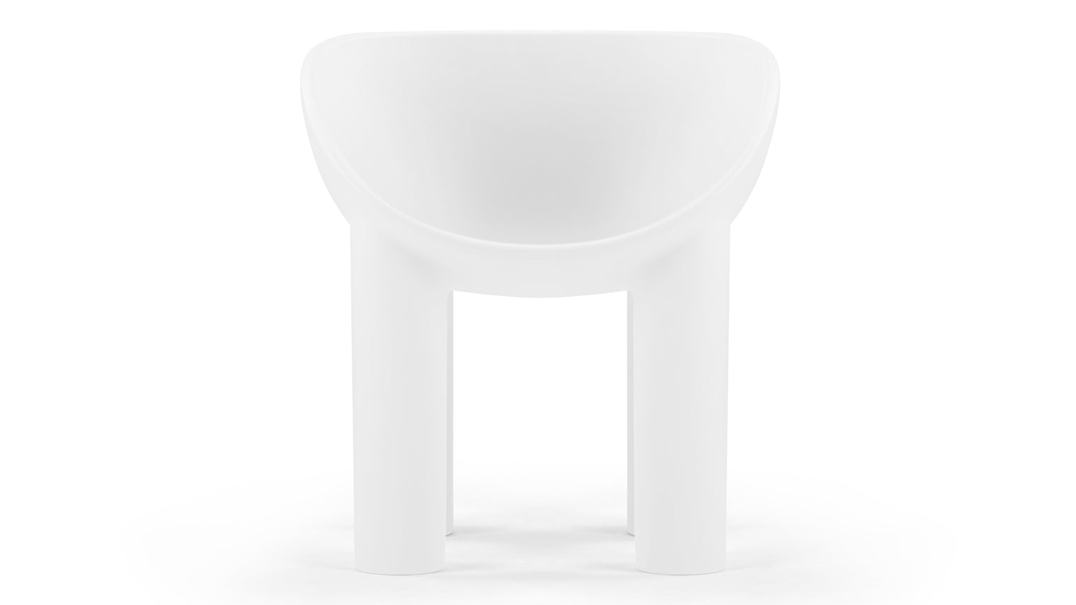 Roly Poly - Roly Poly Indoor/Outdoor Dining Chair, White