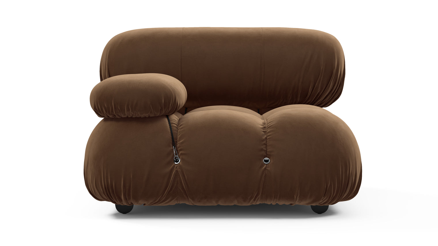 STYLISH SECTIONAL | With the Bellini’s sectional design, you can create a sofa that suits your space. The soft curves of each carefully crafted cushion create a luxurious and comfortable seat for the ultimate in stylish comfort.
