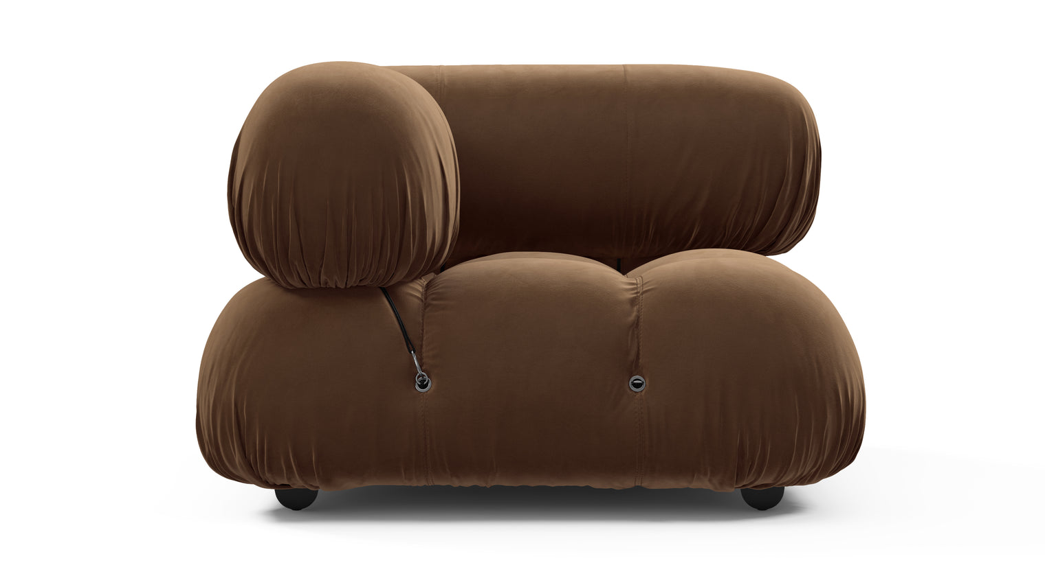 STYLISH SECTIONAL | With the Bellini’s sectional design, you can create a sofa that suits your space. The soft curves of each carefully crafted cushion create a luxurious and comfortable seat for the ultimate in stylish comfort.
