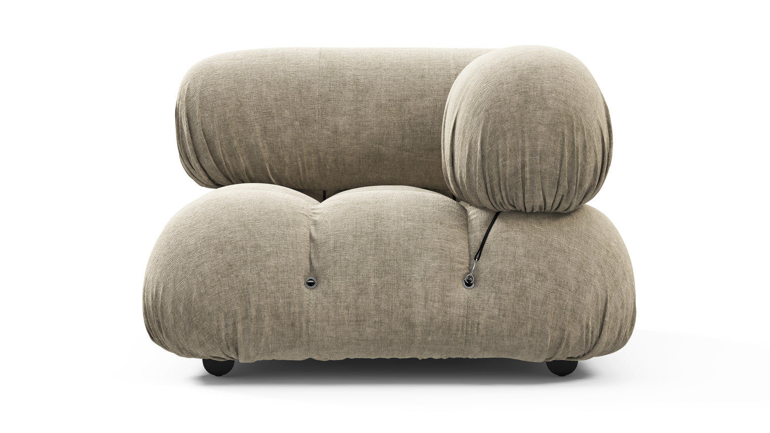 STYLISH SECTIONAL | With the Bellini’s sectional design, you can create a sofa that suits your space. The soft curves of each carefully crafted cushion create a luxurious and comfortable seat for the ultimate in stylish comfort.
